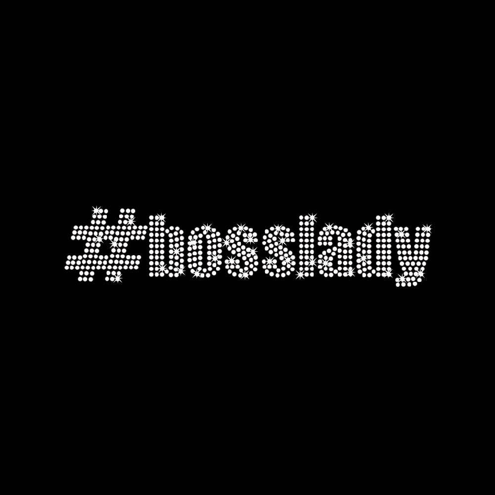 #BossLady Rhinestone Transfer