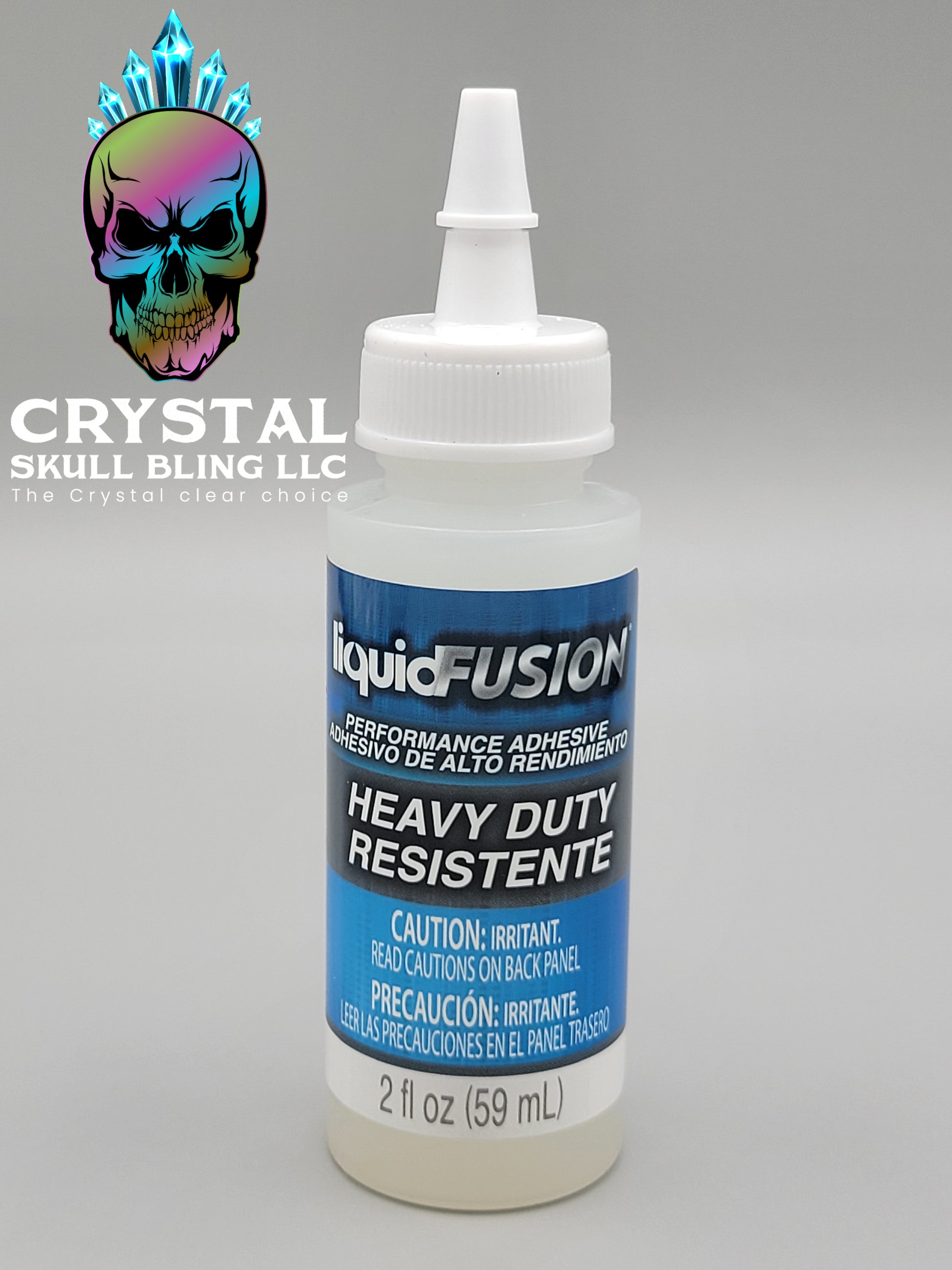 FUSION-TACK ADHESIVE 100ML (3.38oz)- Bottle – Crystal Skull Bling LLC