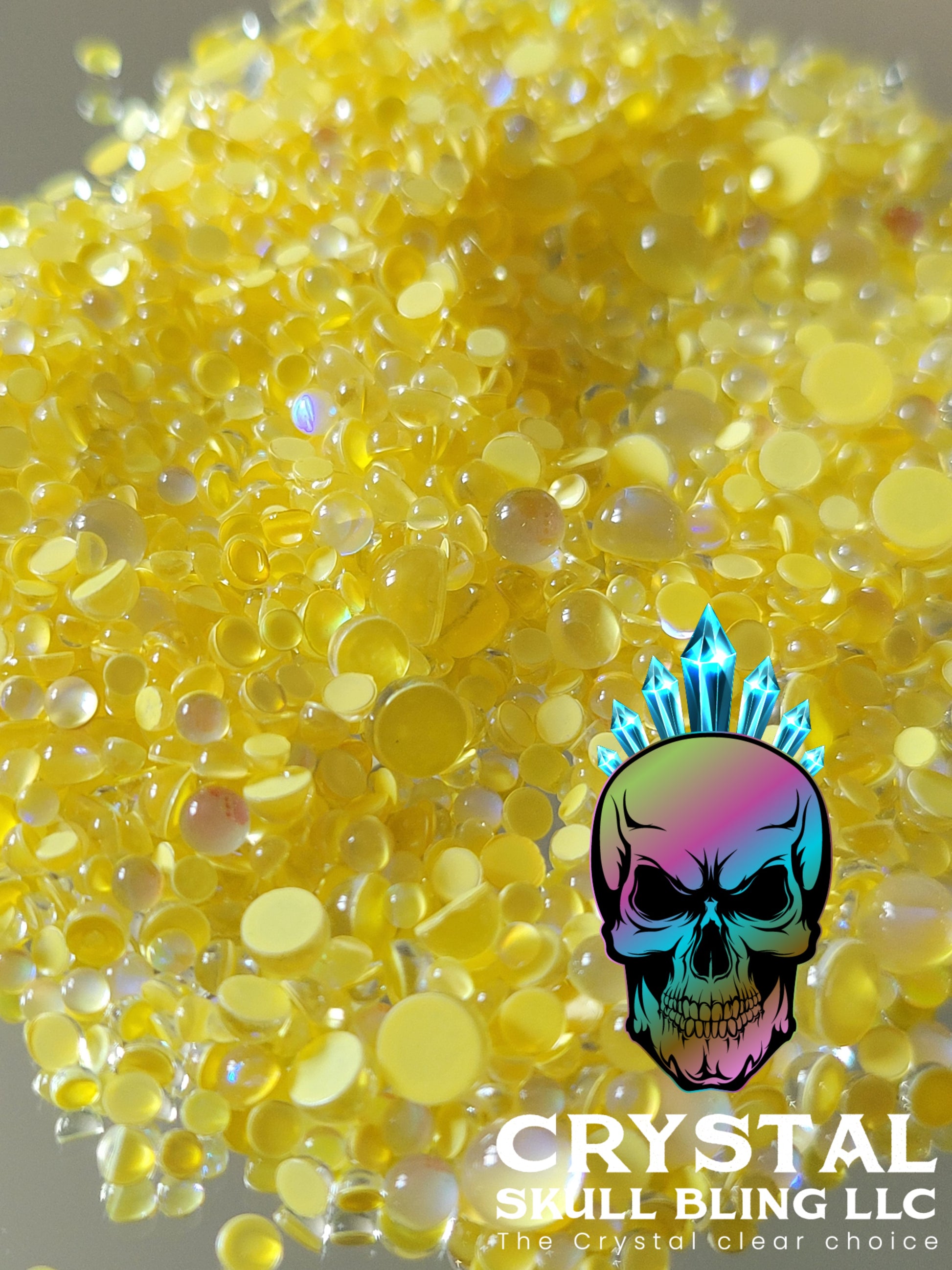Transparent Ab Ultra Mix – Crystal Skull Bling LLC